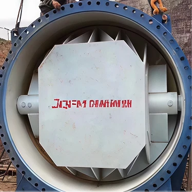 Installation DN3000 Butterfly Valve