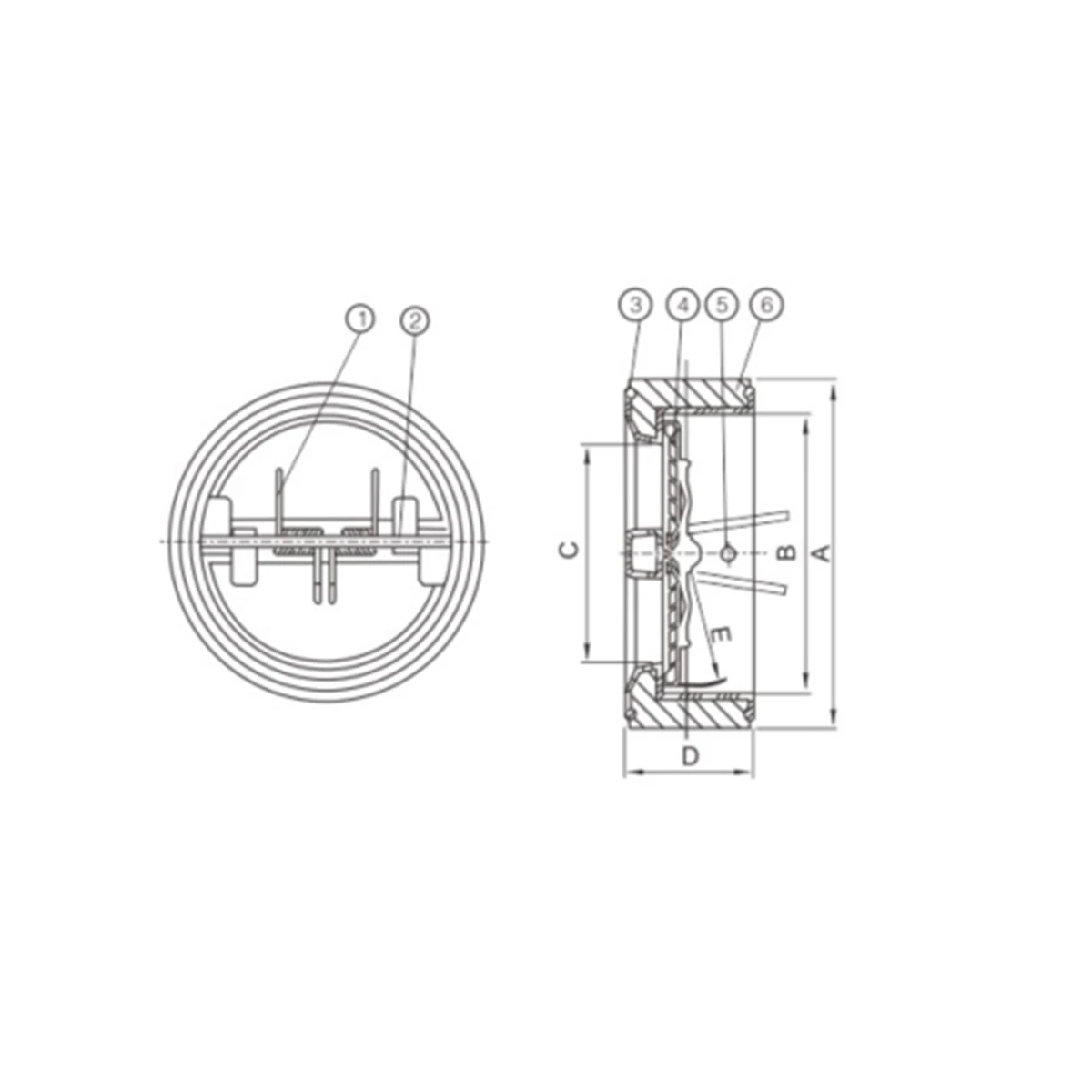 Dual Plate Check Valve&zwnj;