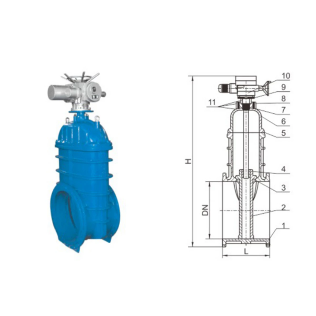 Resilient Seated Gate Valve