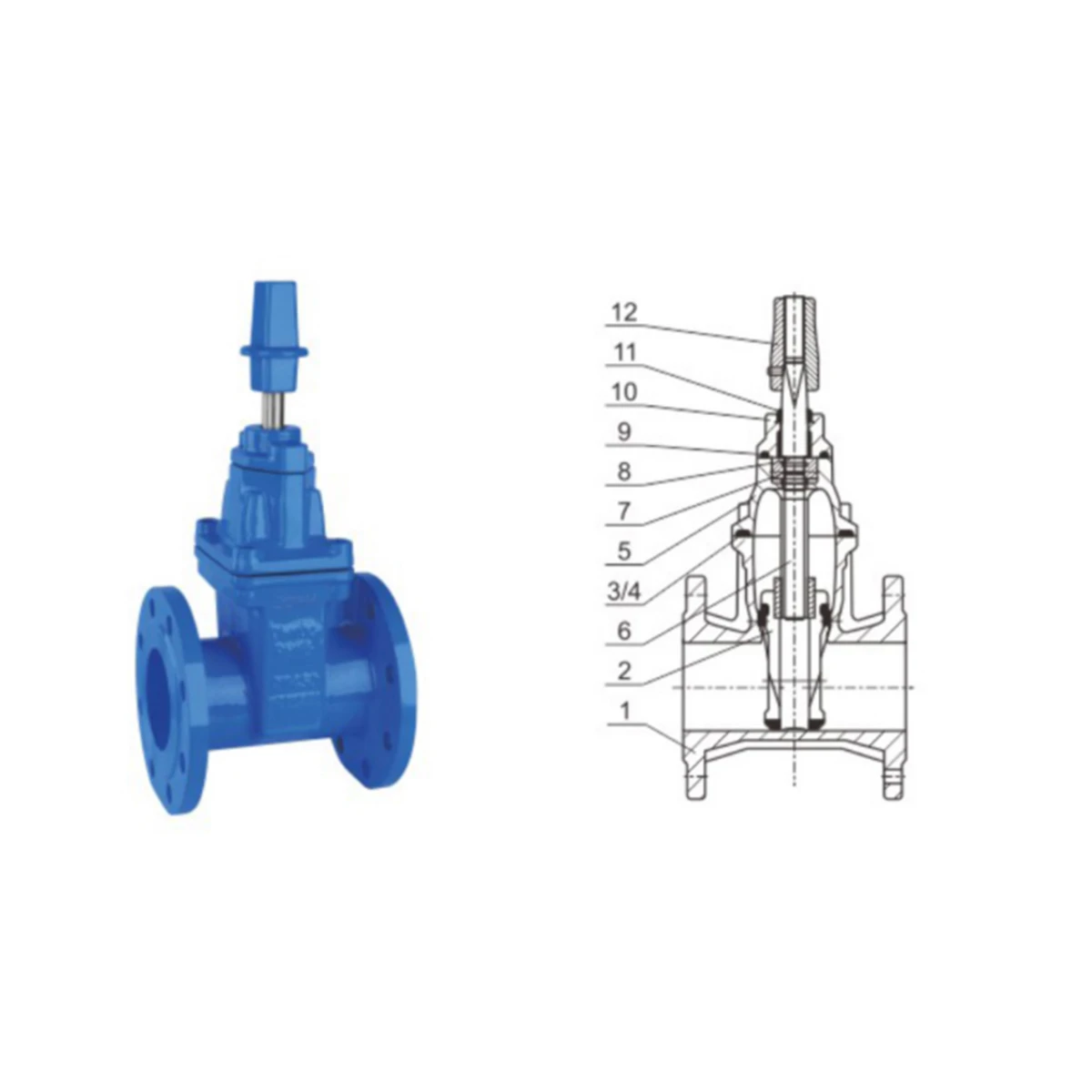 Resilient Seated Gate Valve