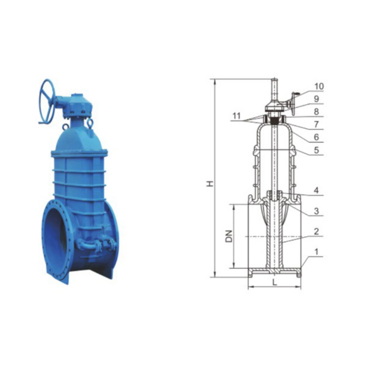 Resilient Seated Gate Valve