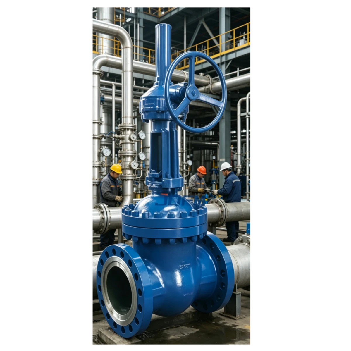 Bevel gear gate valve