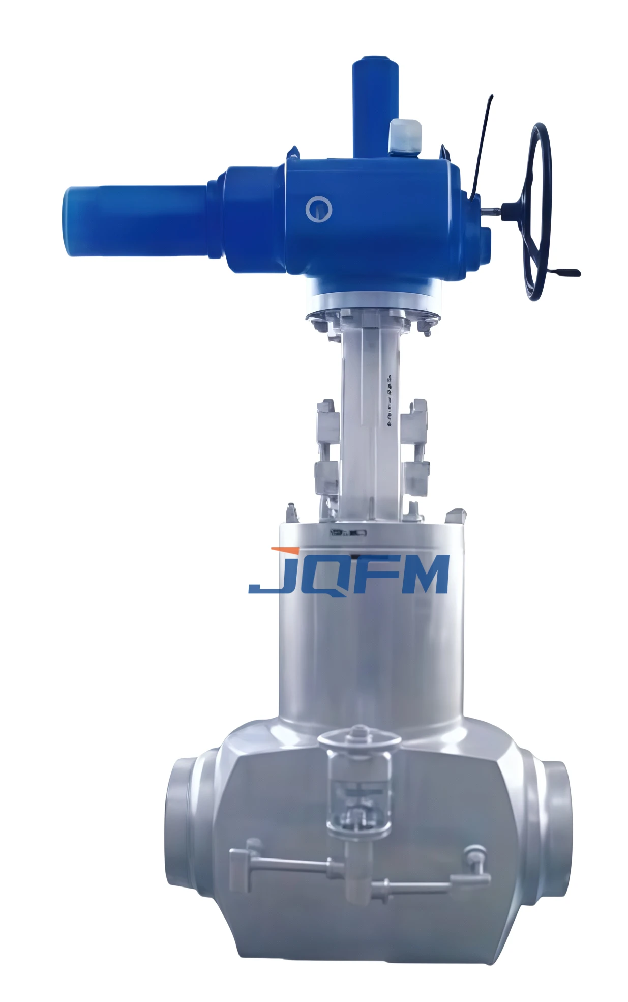 High temperature and high pressure integral steel gate valve