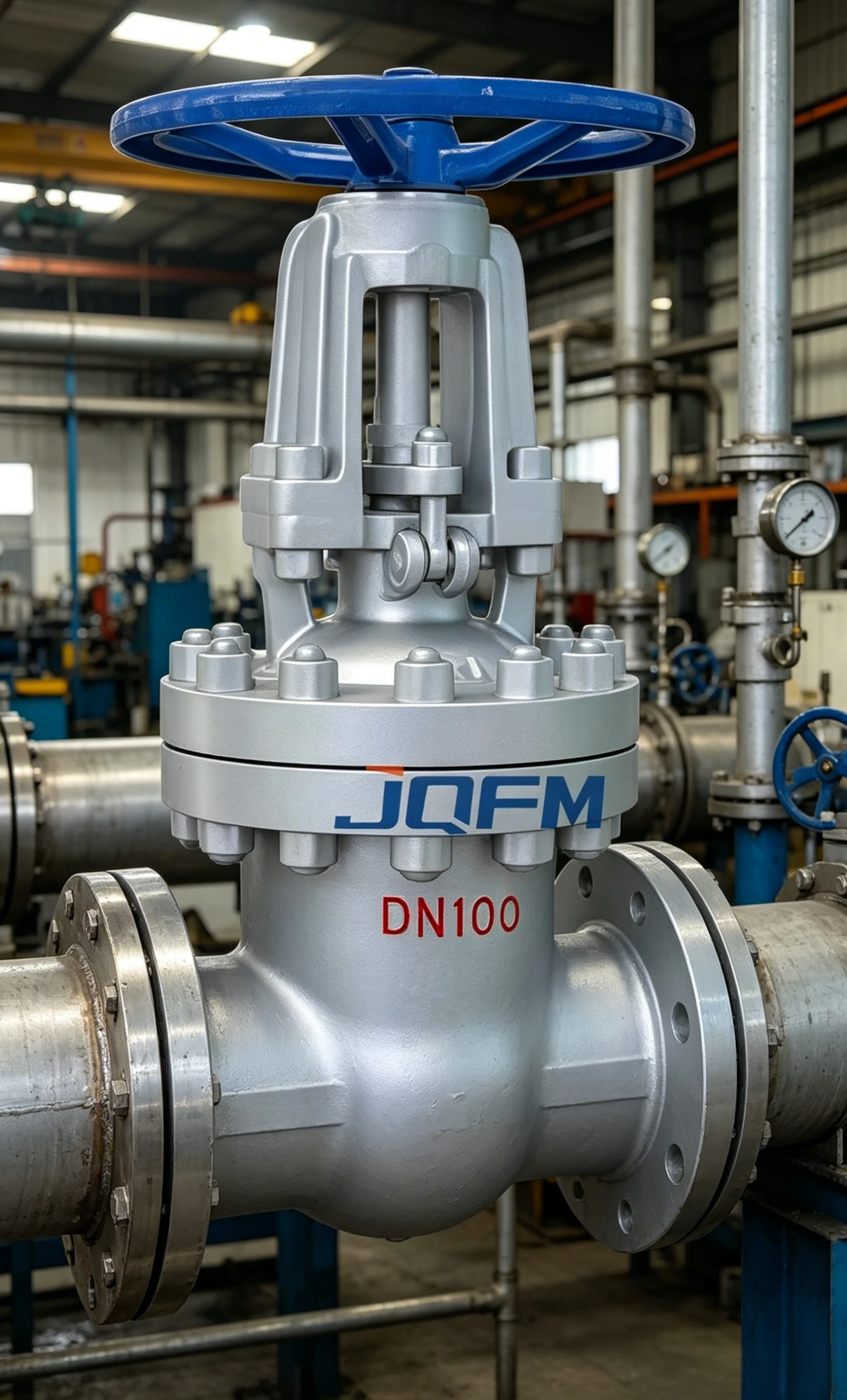 High pressure gate valve