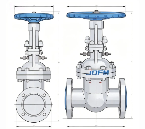 Water seal gate valve