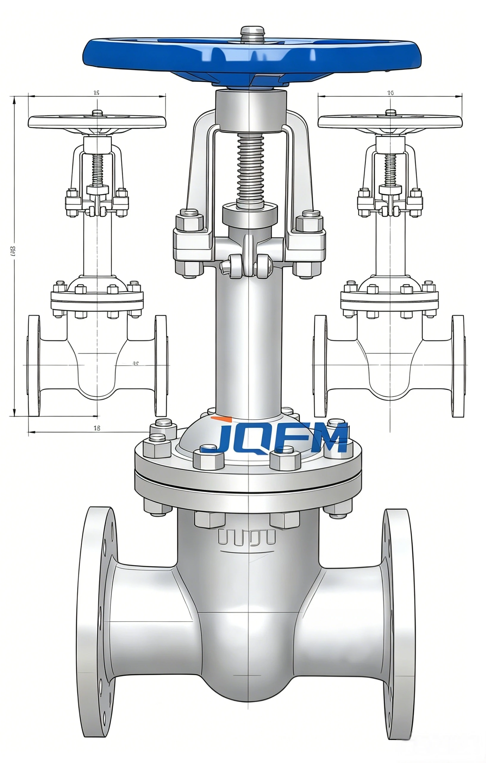 Low temperature gate valve