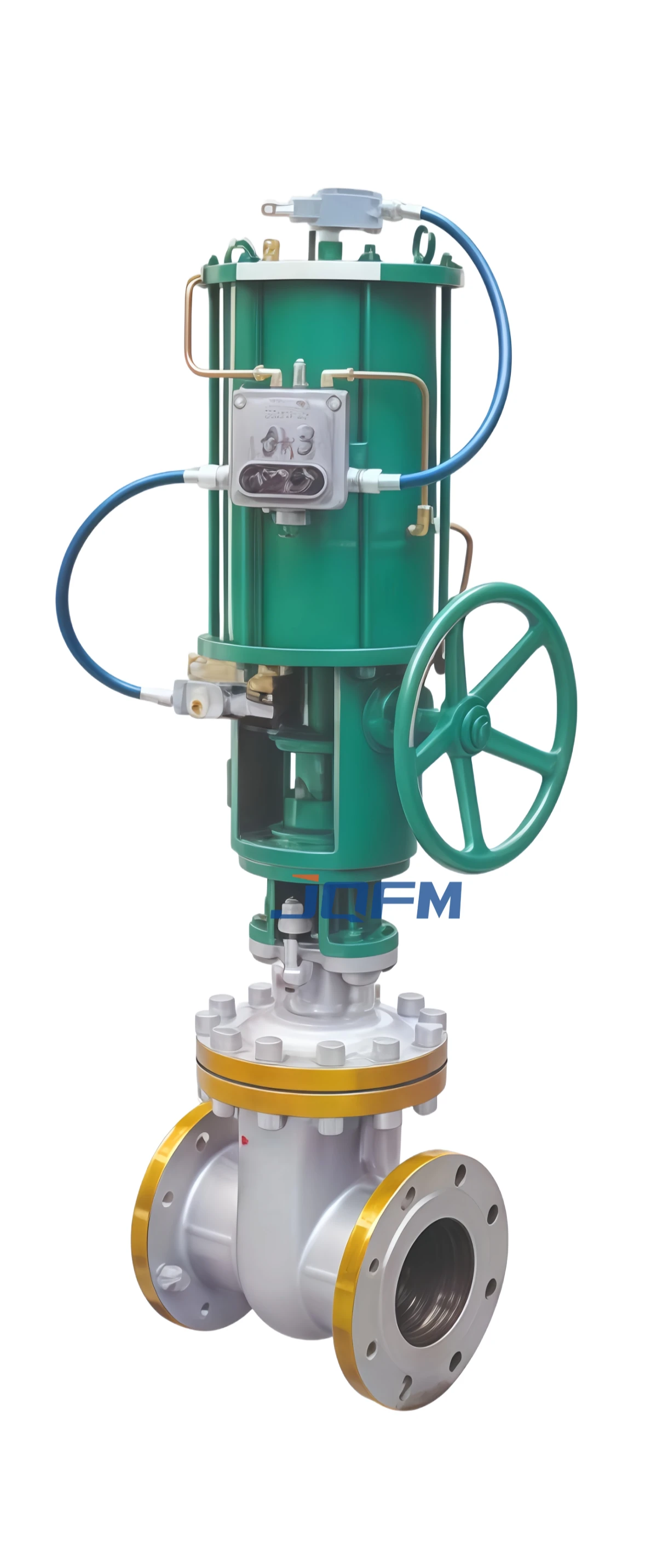Pneumatic gate valve