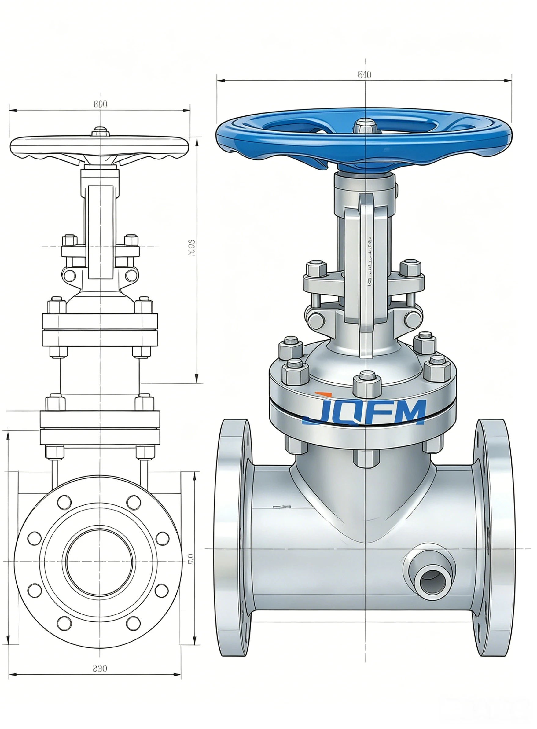 Insulation gate valve