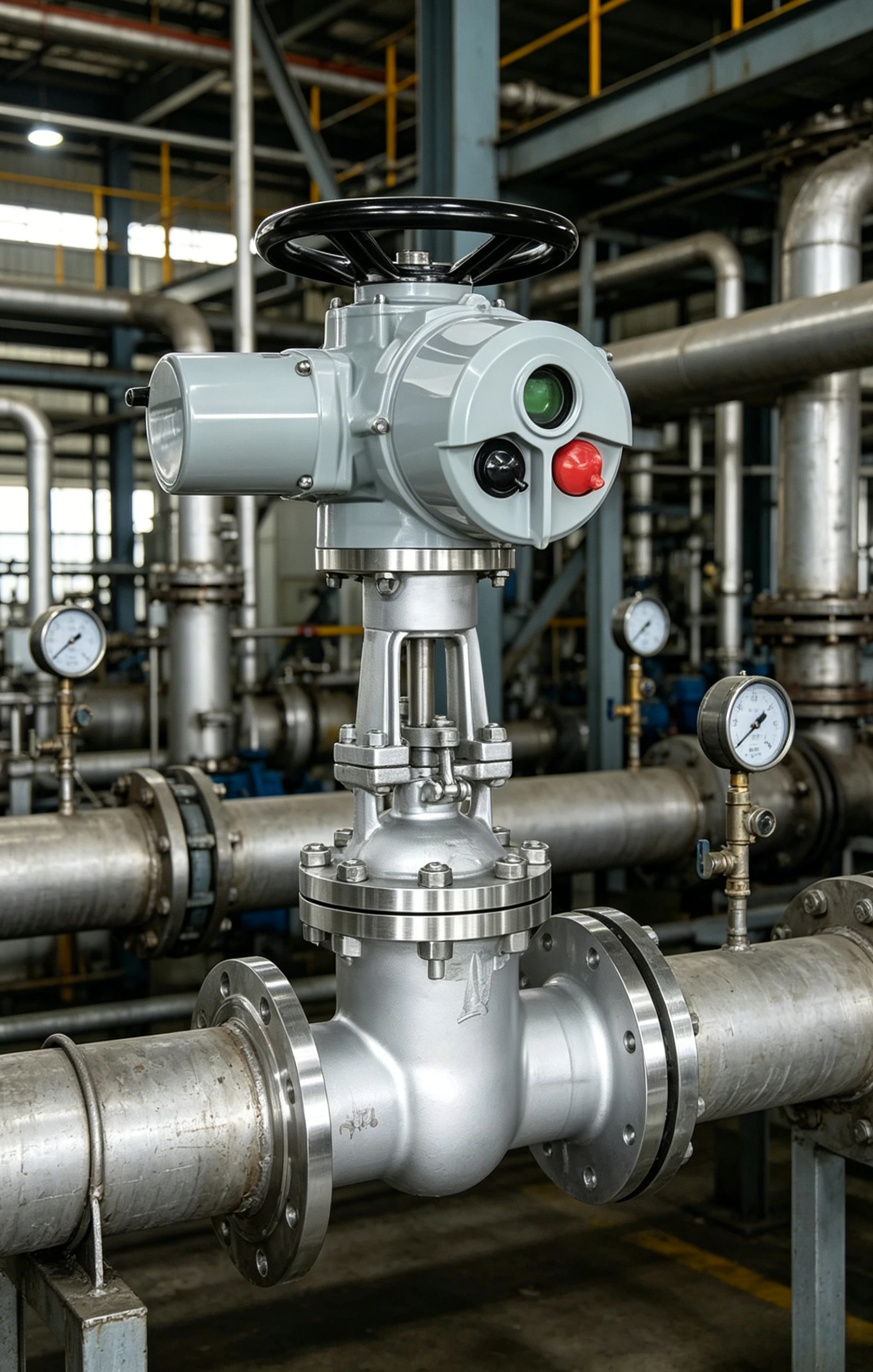 Electric gate valve