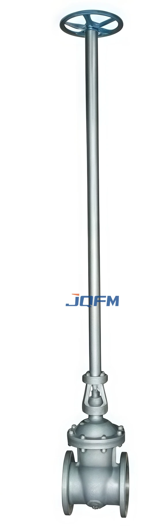 Extended rod steel low pressure gate valve