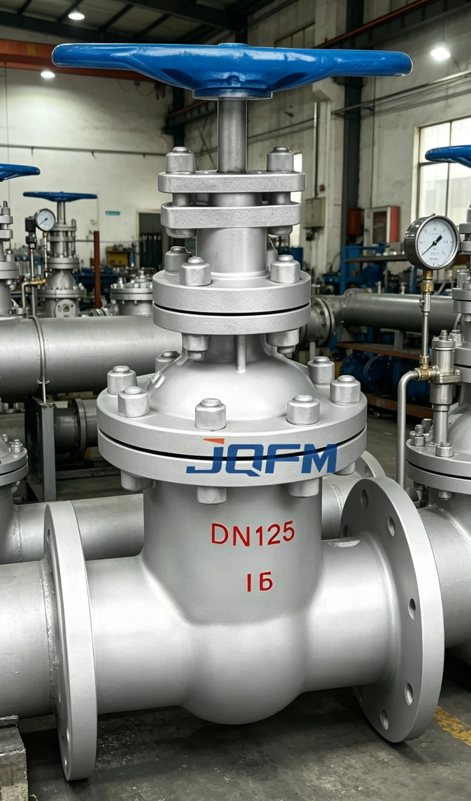 Non rising stem gate valve