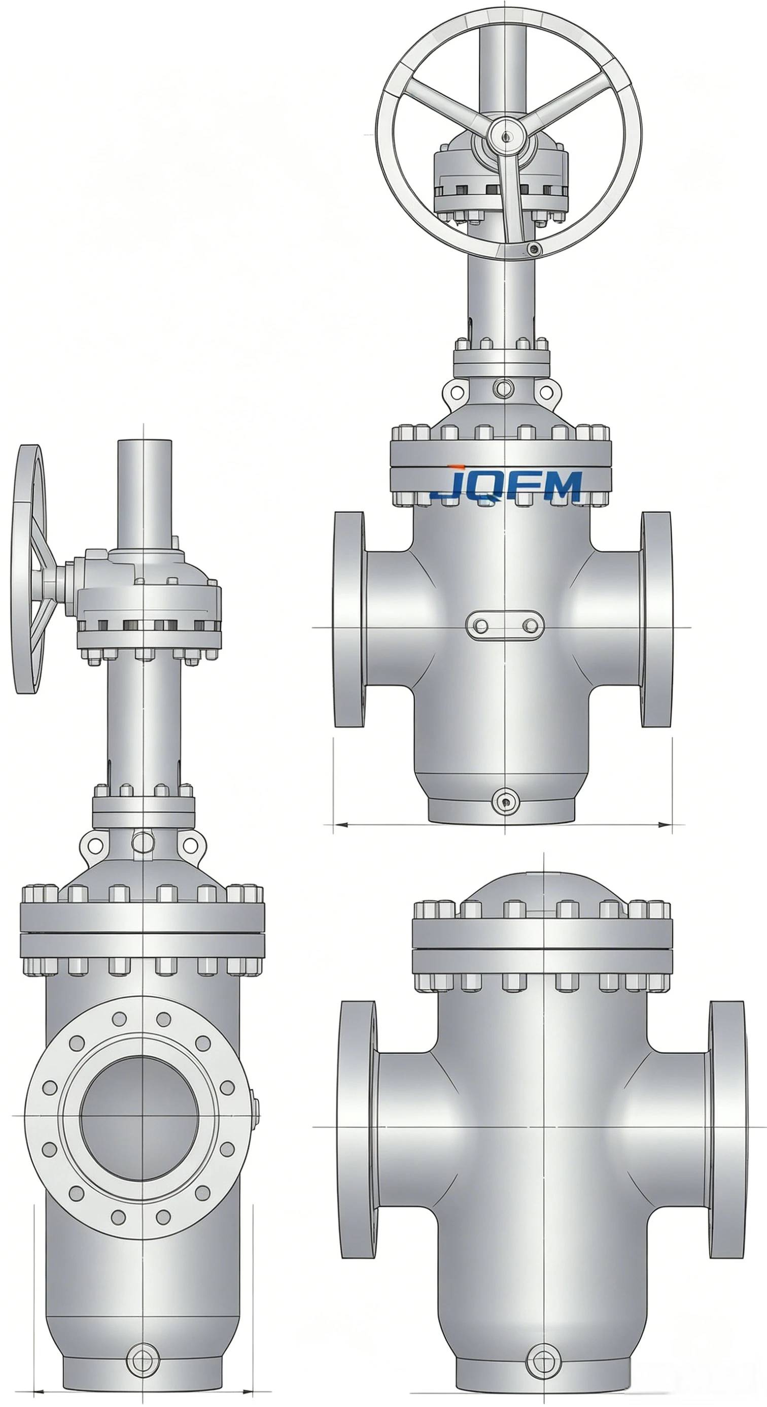 Z43WFlat gate valve