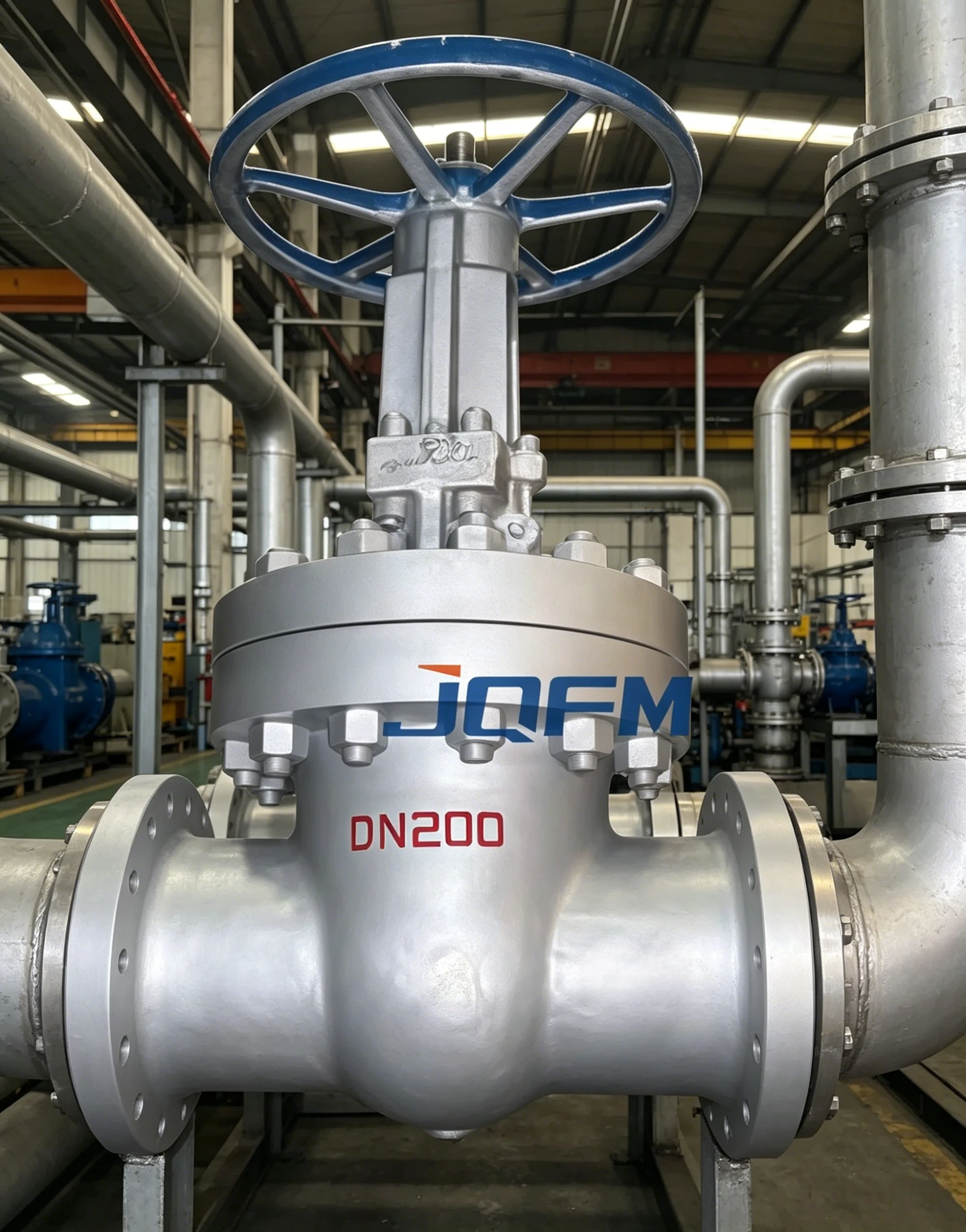 High temperature and high pressure welded gate valve