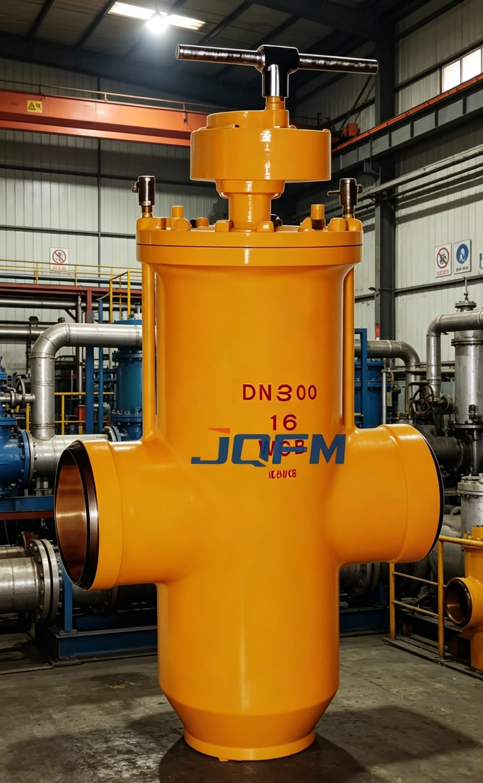 High pressure gas flat gate valve