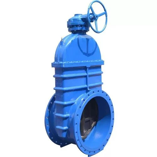 Manual dark bar type knife gate valve