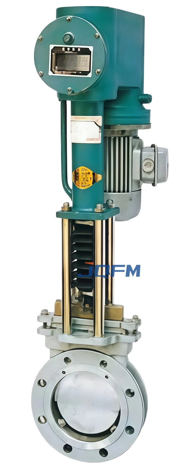 Electro hydraulic knife gate valve