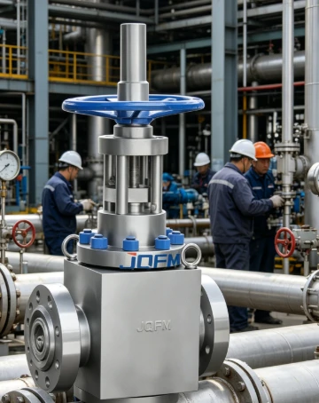 Special material flat gate valve