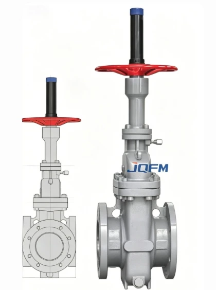 Non-diversion flat gate valve