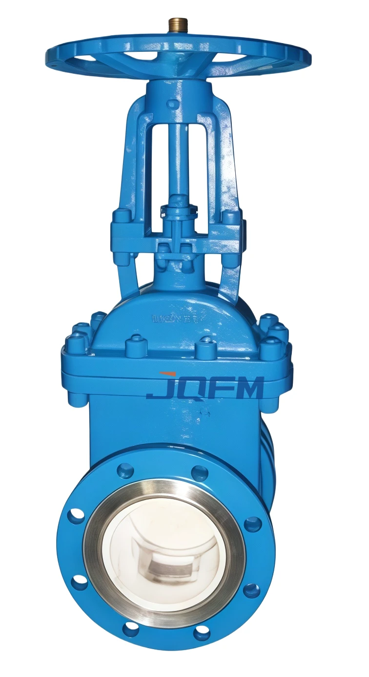 Ceramic gate valve