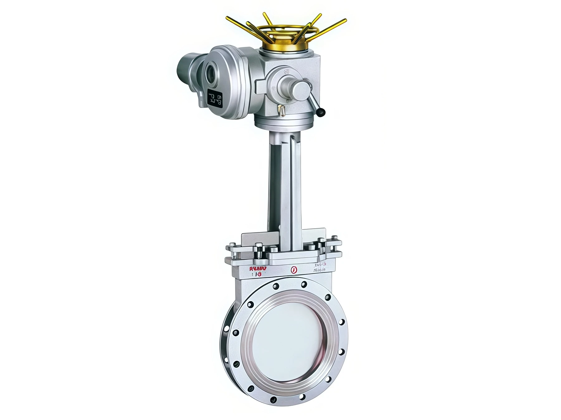 Electric knife gate valve