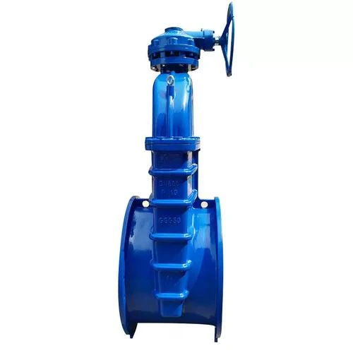 Manual dark bar type knife gate valve