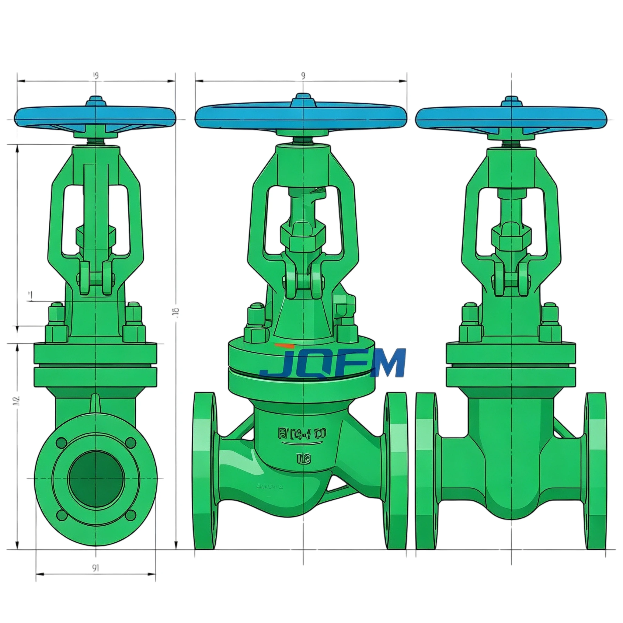 Vacuum globe valve