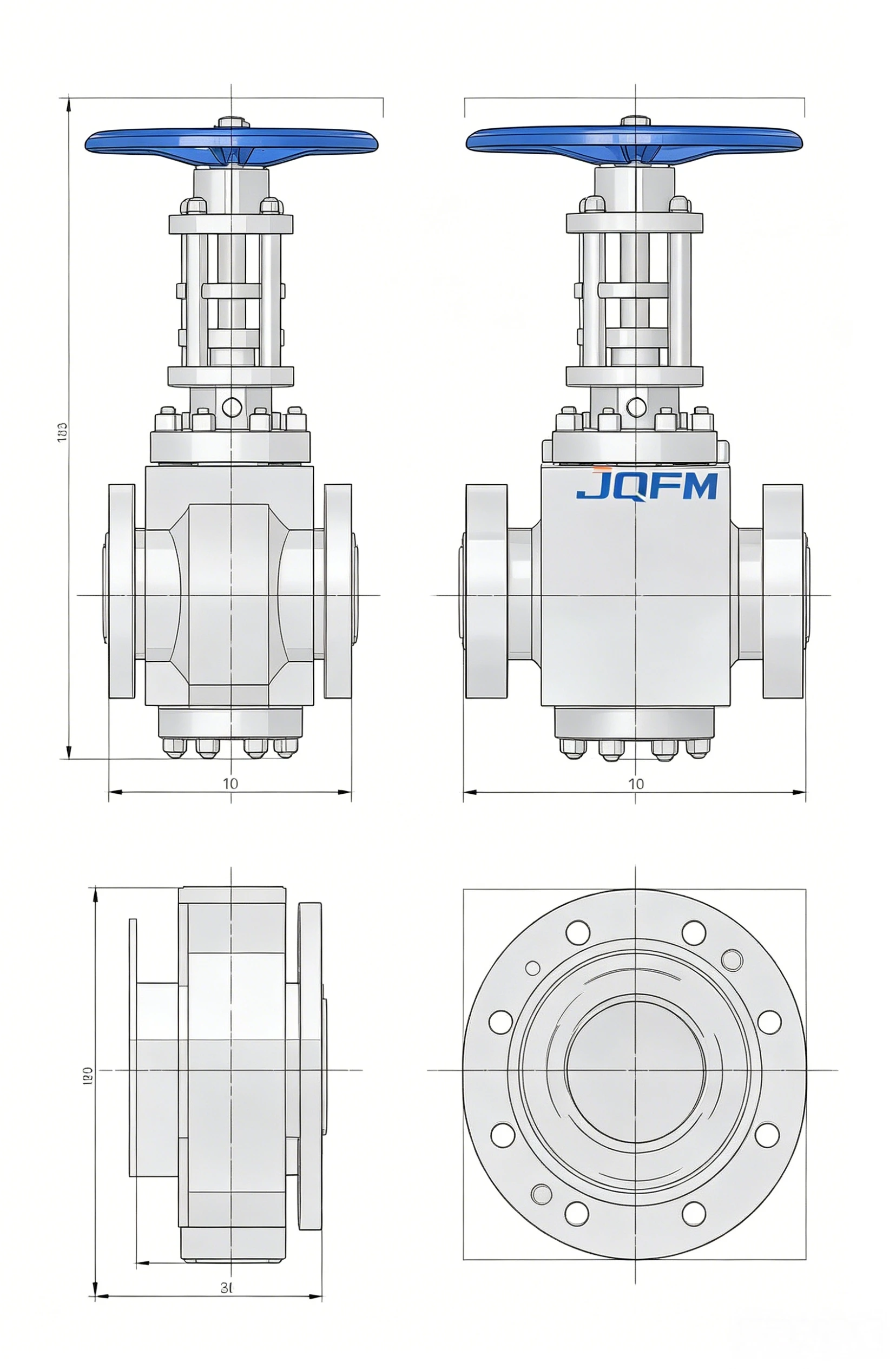 F60 material throttle stop vent valve