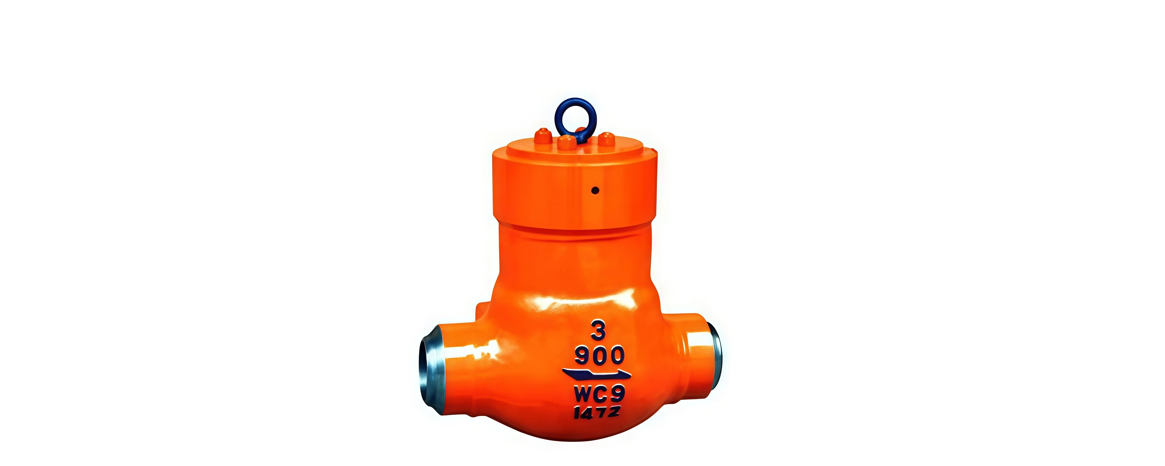 Self sealing swing check valve