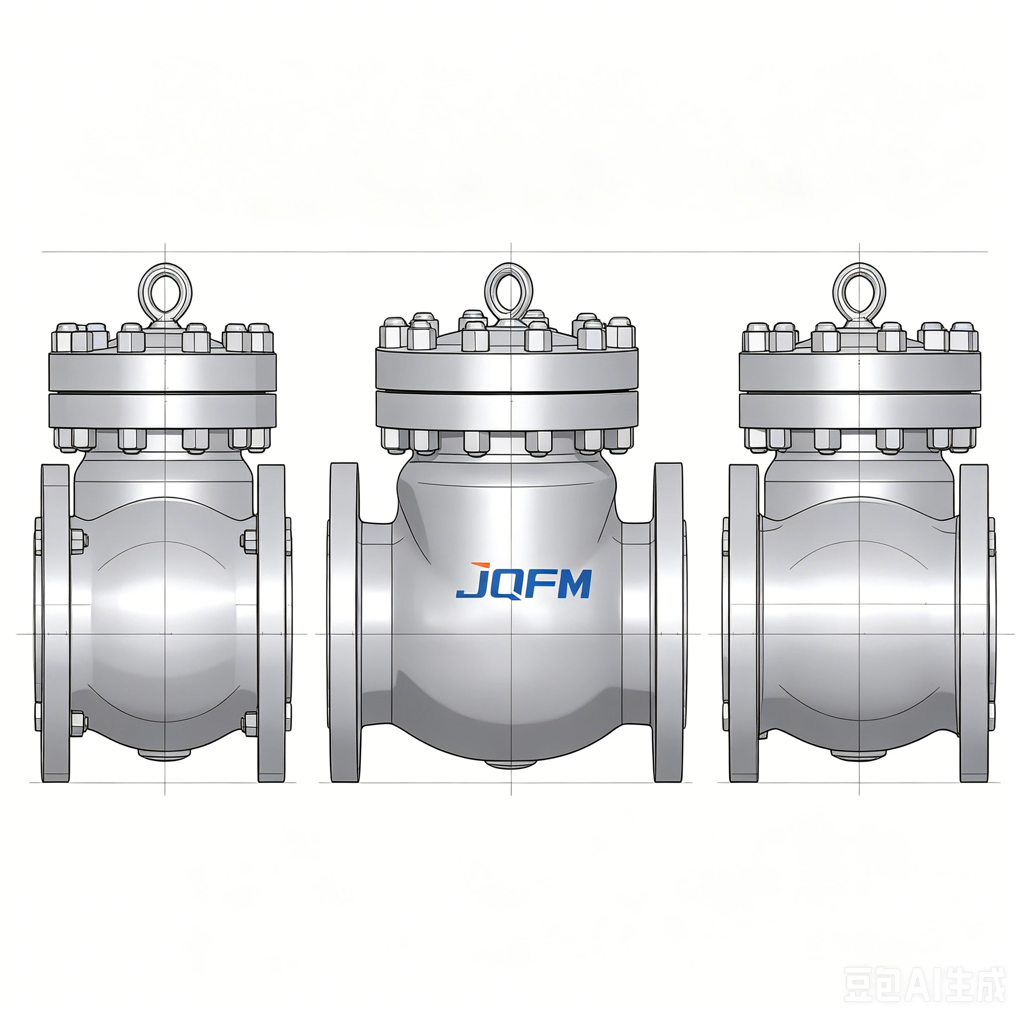 High pressure check valve