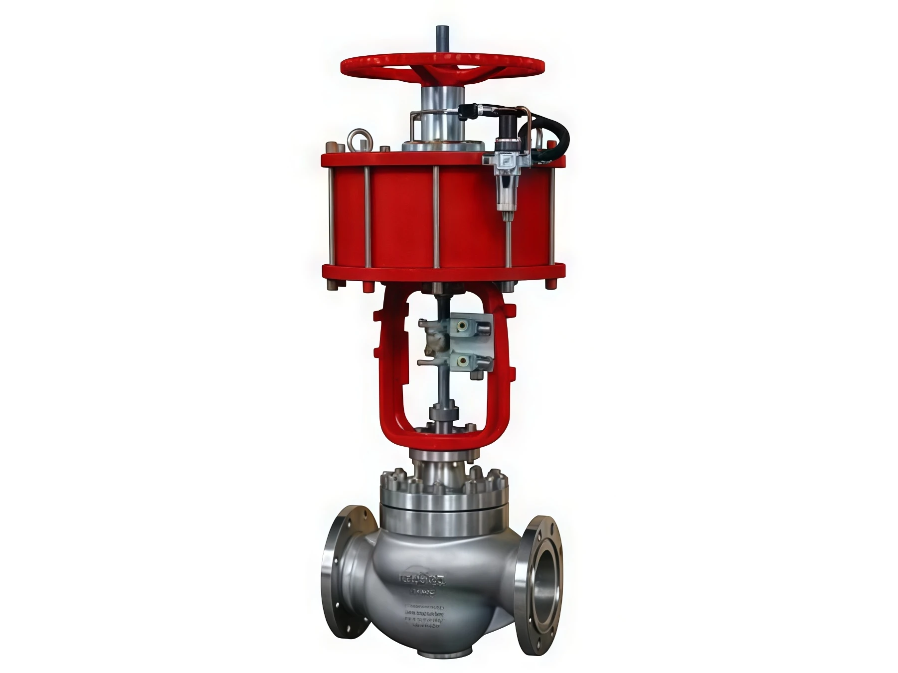 Pneumatic globe valve