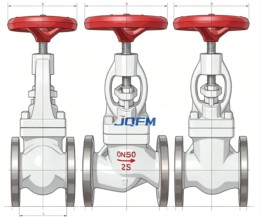 Cut-off valve special for chlorine