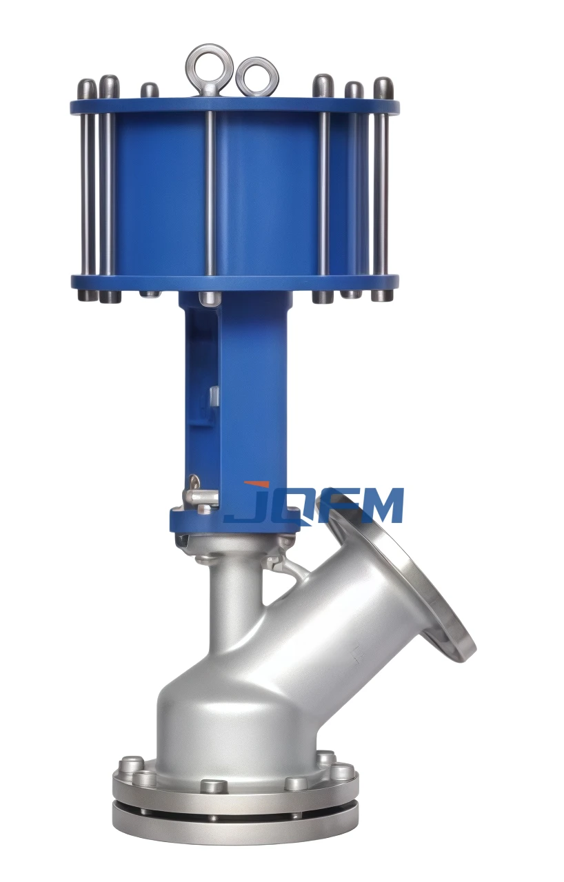 Manual bottom discharge valve