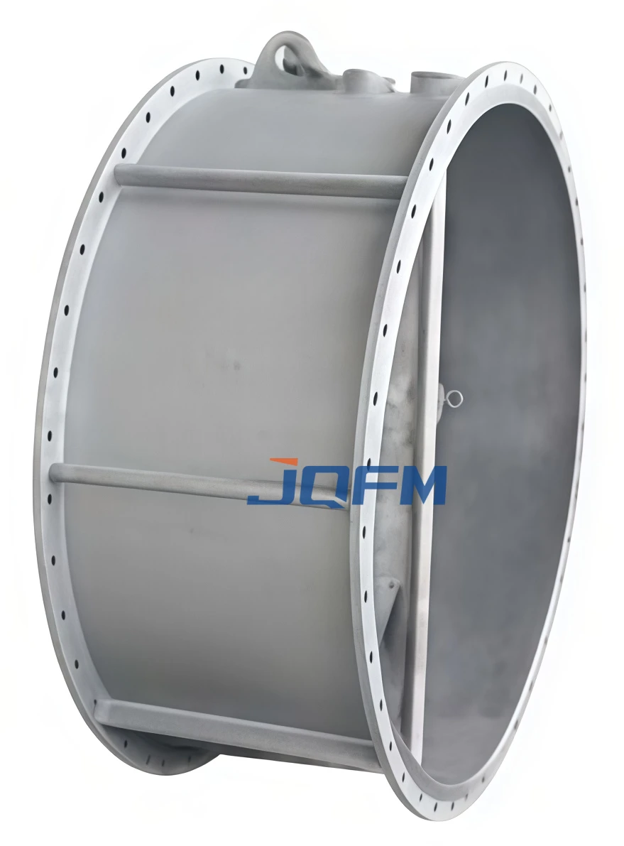 Super large diameter check valve