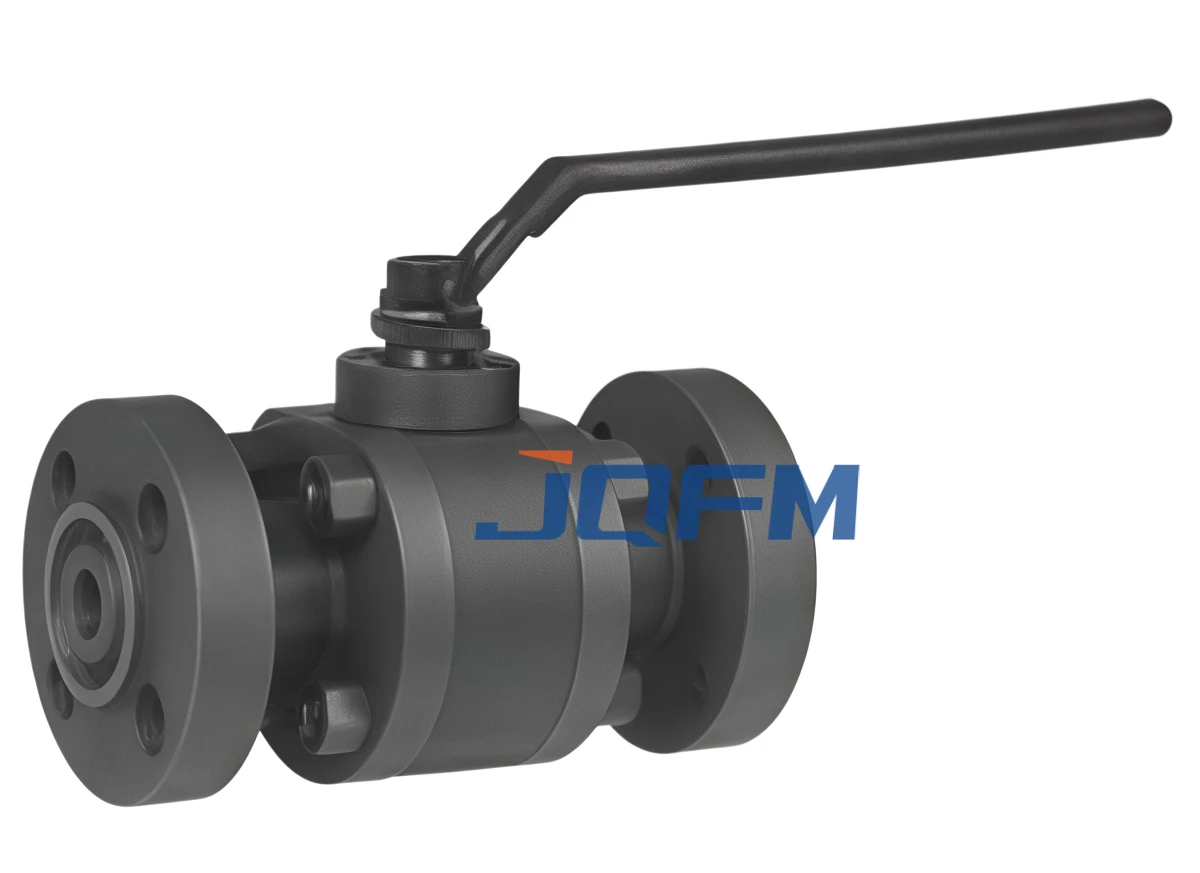 High pressure forged steel floating ball valve