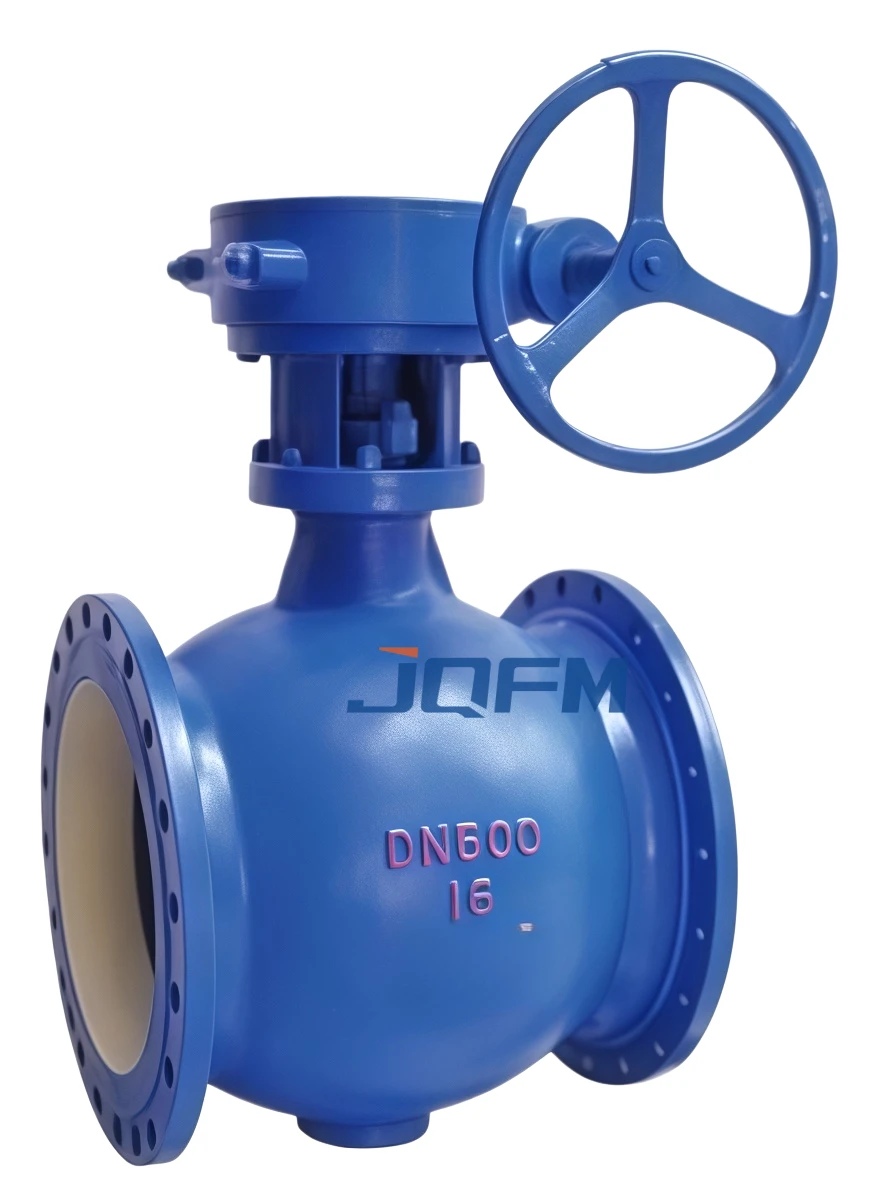 Eccentric hemispherical valve