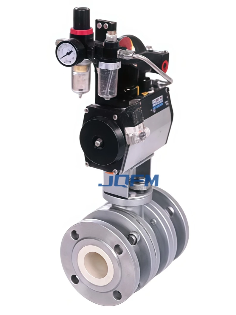 Wear resistant ceramic ball valve