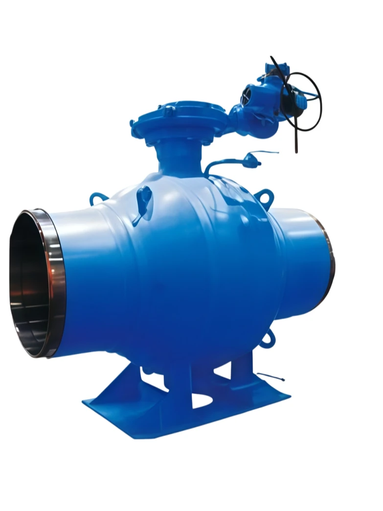Full welded ball valve