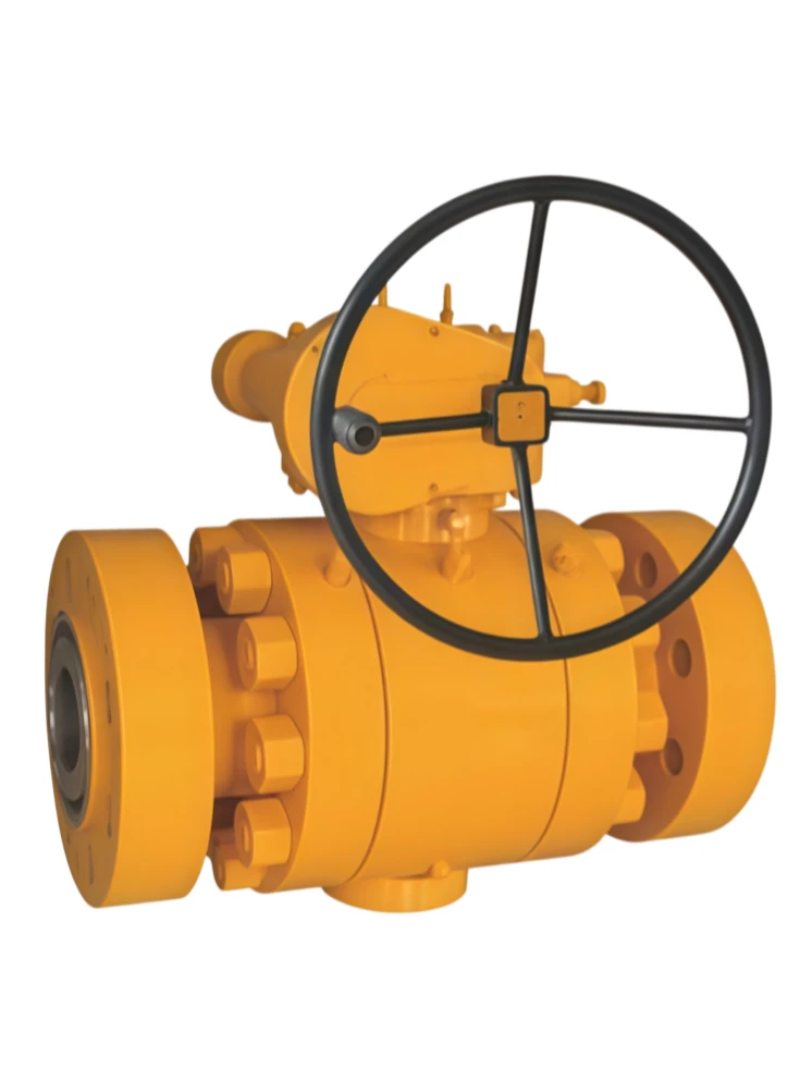 Gas ball valve