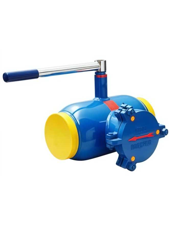 All welded filter ball valve