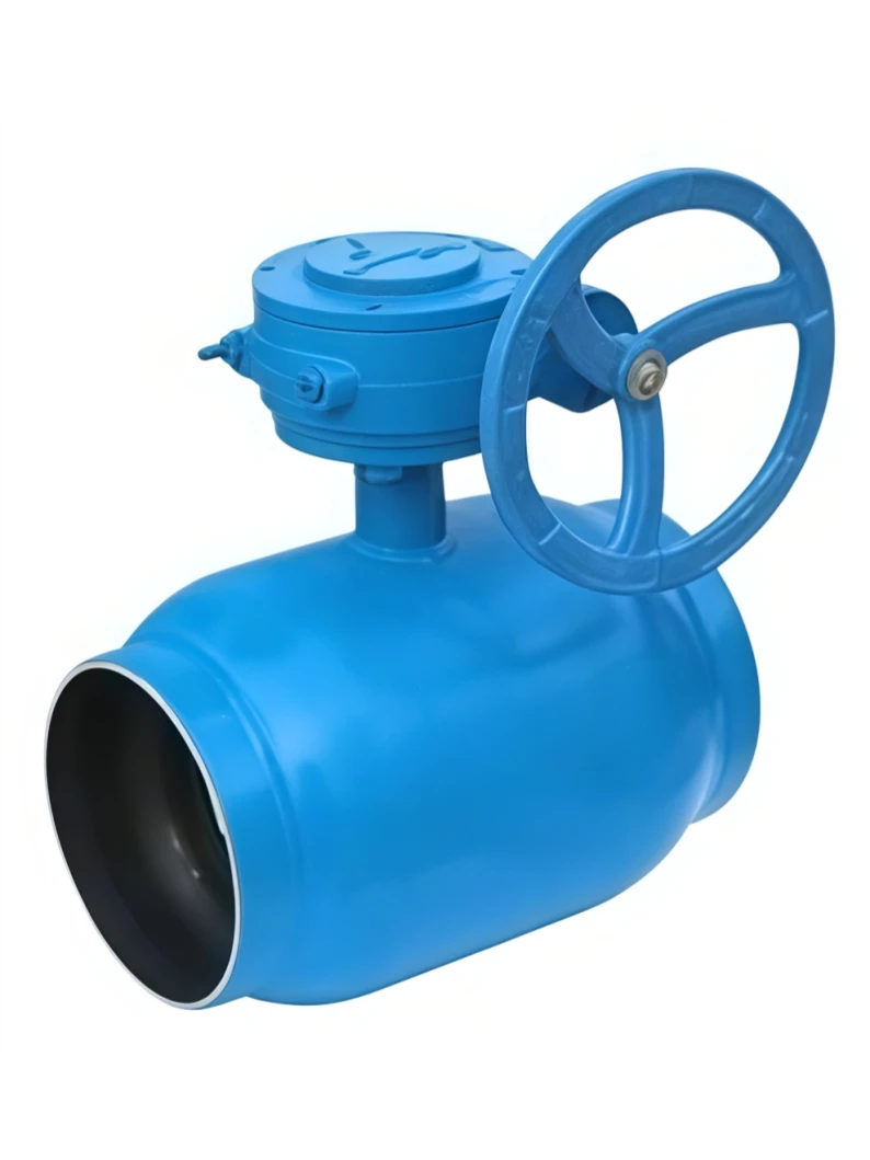 All welded ball valve