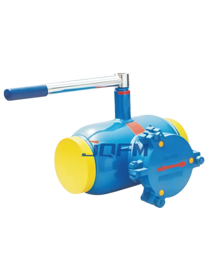 All welded filter ball valve