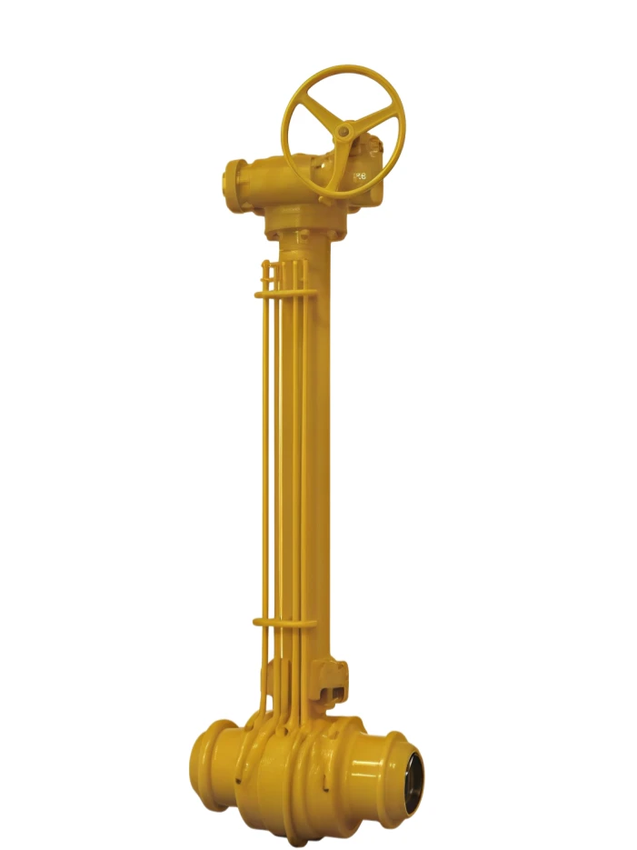 Direct buried ball valve ball valve