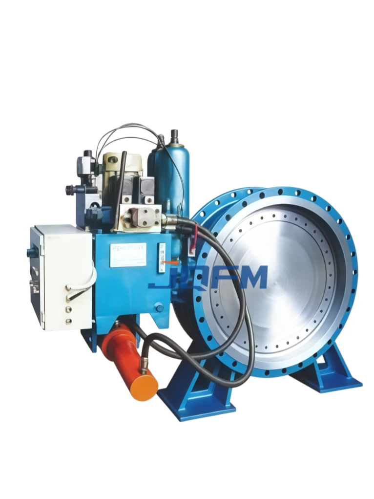 Butterfly valve hydraulic control valve