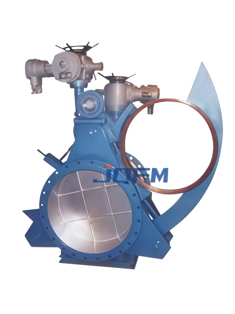 Electric blind valve blind valve