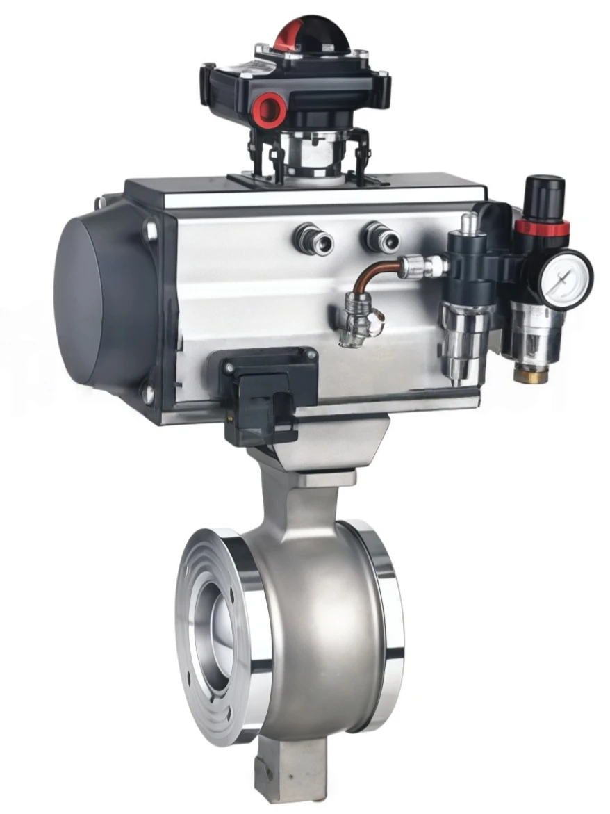 V-type ball valve