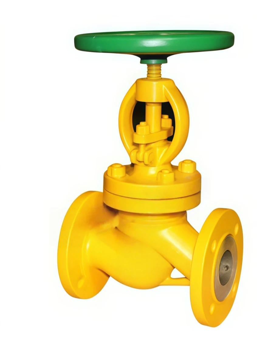 Gas globe valve