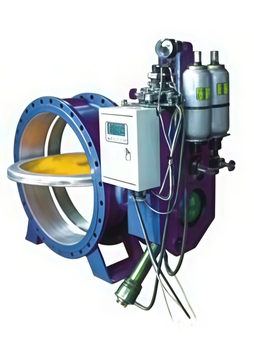 Butterfly valve hydraulic control valve