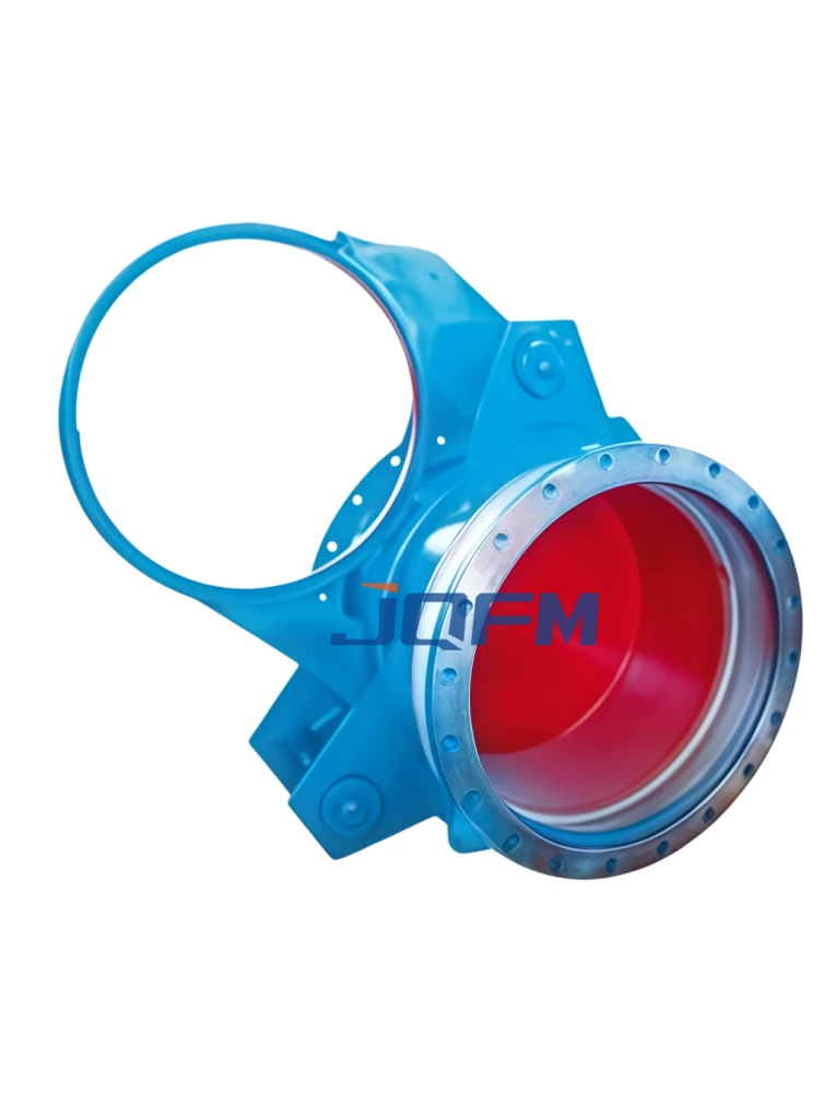 Manual sector blind valve