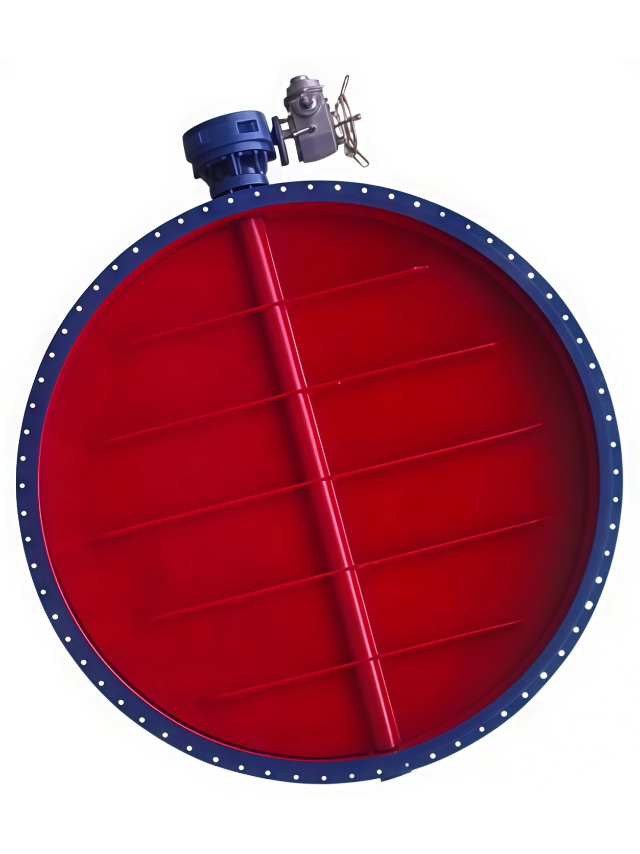 Electric ventilation butterfly valve