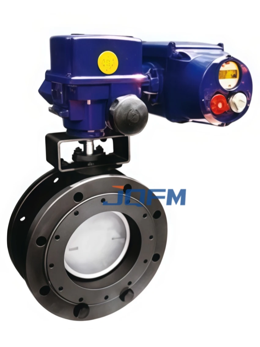 Electric high performance butterfly valve